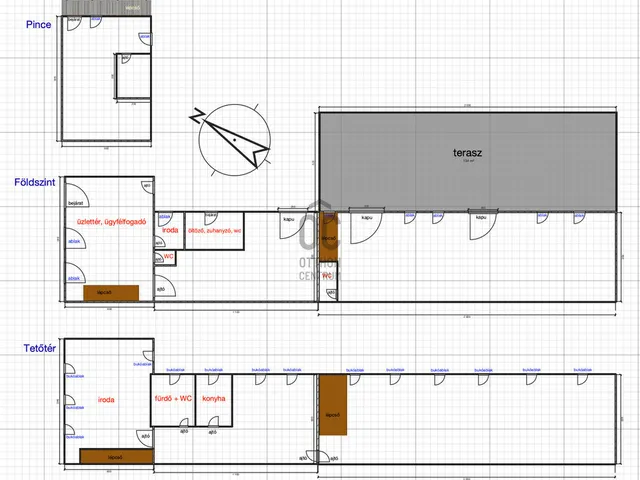 Eladó kereskedelmi és ipari ingatlan Budapest XIX. kerület, Kispest 511 nm