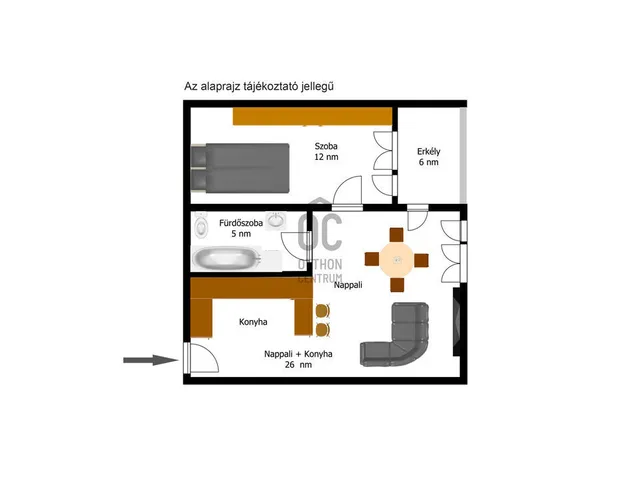 Eladó lakás Szigetszentmiklós 46 nm