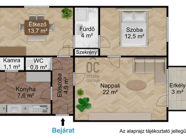 Eladó lakás Budapest XXI. kerület, Csillagtelep 67 nm