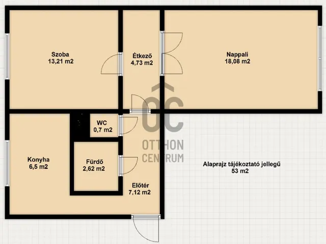 Eladó lakás Budapest X. kerület, Újhegy 53 nm