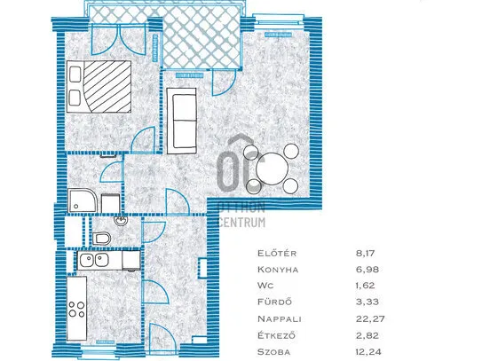 Eladó lakás Budapest IX. kerület 57 nm