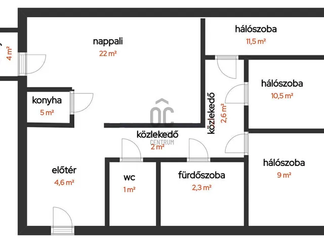 Eladó lakás Budapest XX. kerület 75 nm