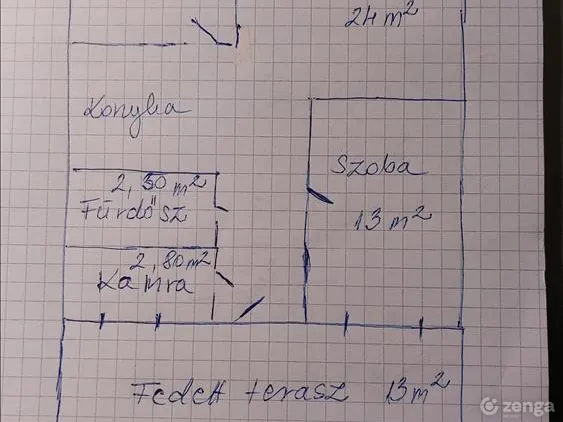 Eladó ház Szentendre 53 nm