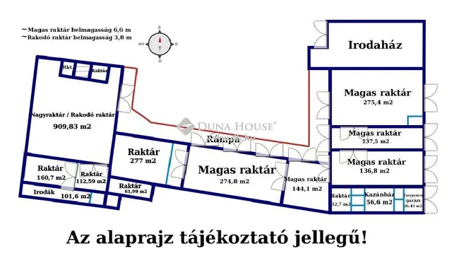 Eladó kereskedelmi és ipari ingatlan Salgótarján 7065 nm