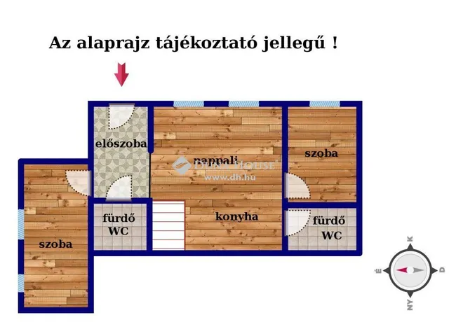 Eladó lakás Budapest VI. kerület, Nagykörúton kívüli terület 77 nm