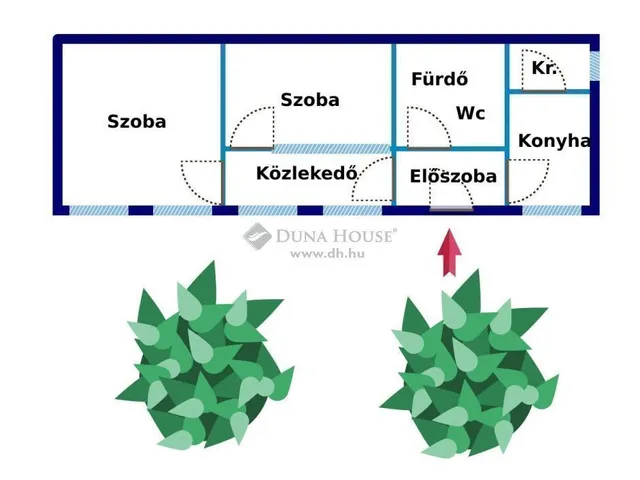 Eladó lakás Budapest VI. kerület, Nagykörúton kívüli terület 60 nm