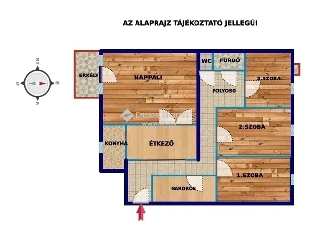 Eladó lakás Budapest XIII. kerület, Angyalföld 74 nm