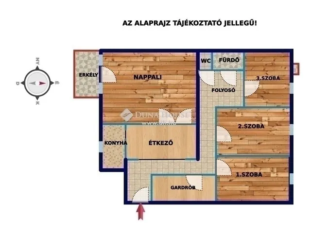 Eladó lakás Budapest XIII. kerület 74 nm