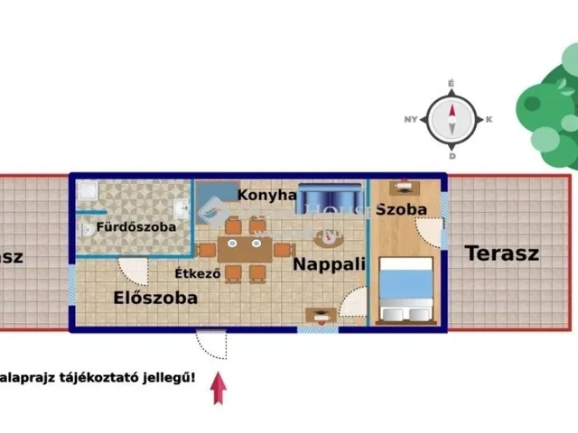 Eladó ház Budapest III. kerület, Békásmegyer-Ófalu 44 nm