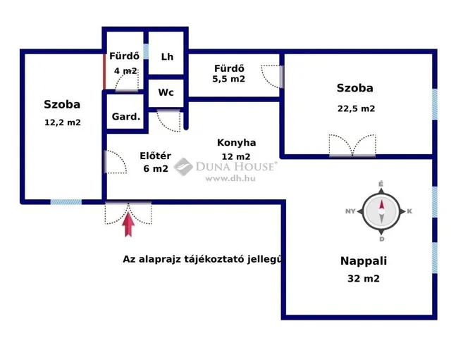 Eladó lakás Budapest VI. kerület, Nagykörúton belüli terület 93 nm