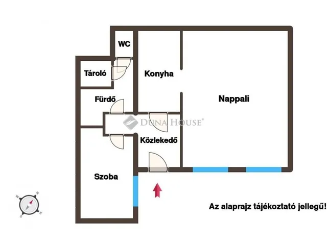 Eladó lakás Budapest VI. kerület, Nagykörúton kívüli terület 50 nm