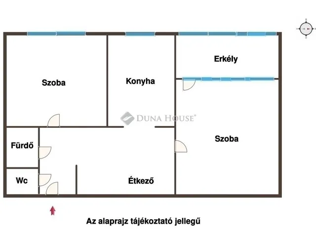 Eladó lakás Budapest III. kerület, Békásmegyer 51 nm