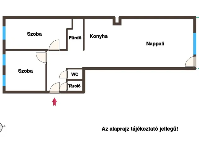 Eladó lakás Budapest XI. kerület, Lágymányos 64 nm