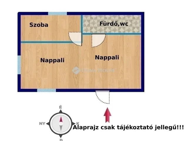 Eladó lakás Budapest XIII. kerület 44 nm