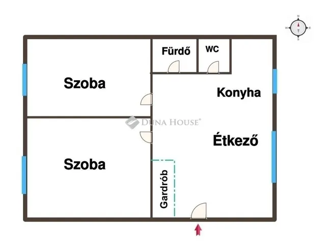 Eladó lakás Budapest XXI. kerület, Erdősor 52 nm