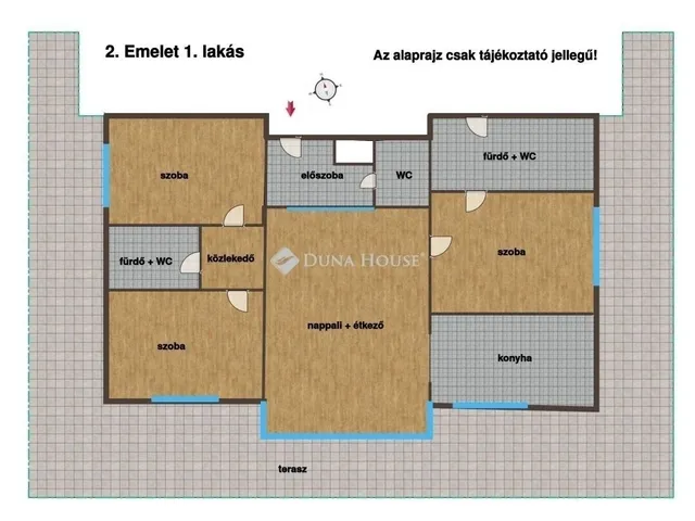 Eladó lakás Budapest II. kerület 140 nm