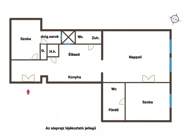 Eladó lakás Budapest VI. kerület 78 nm