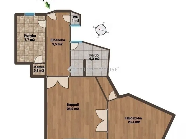 Eladó lakás Budapest XI. kerület 70 nm