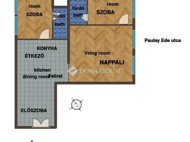 Eladó lakás Budapest VI. kerület, Nagykörúton belüli terület 77 nm