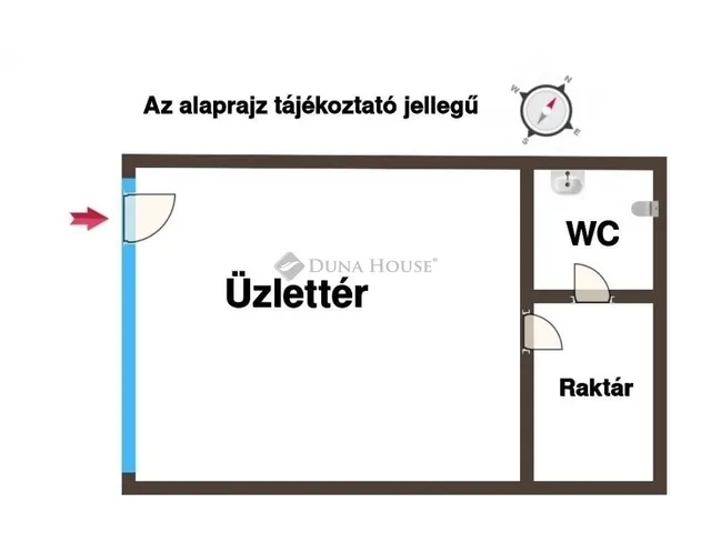 Eladó kereskedelmi és ipari ingatlan Budapest VIII. kerület, Józsefváros 29 nm