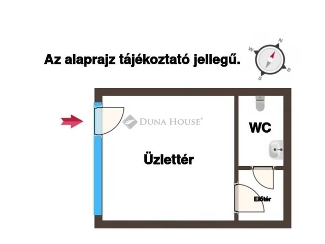 Eladó kereskedelmi és ipari ingatlan Budapest VIII. kerület 17 nm