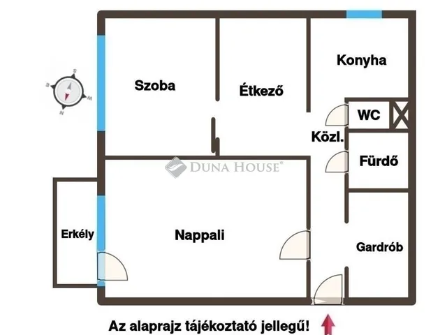 Eladó lakás Budapest IV. kerület, Újpest 56 nm