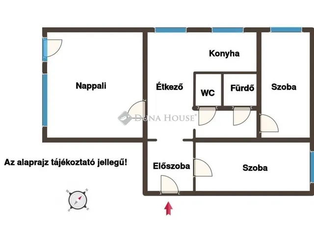 Eladó lakás Pápa 69 nm