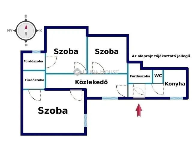 Eladó lakás Budapest VII. kerület 57 nm