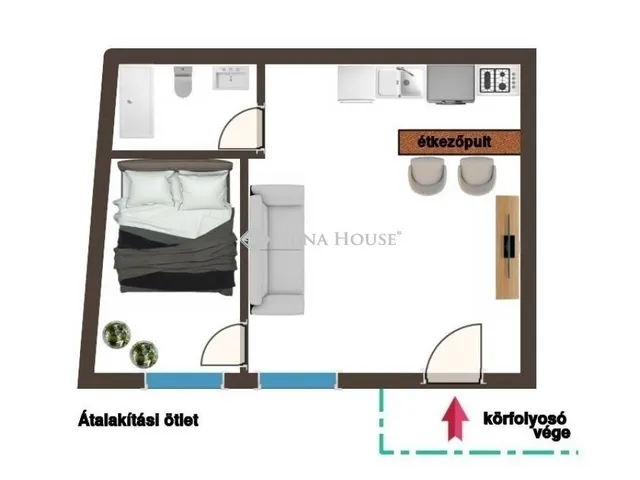 Eladó lakás Budapest VII. kerület 25 nm