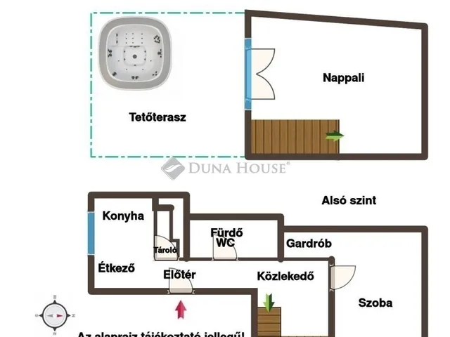 Eladó lakás Budapest V. kerület 57 nm
