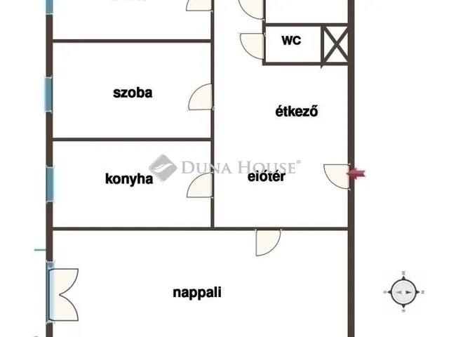 Eladó lakás Budapest III. kerület, Békásmegyer 57 nm
