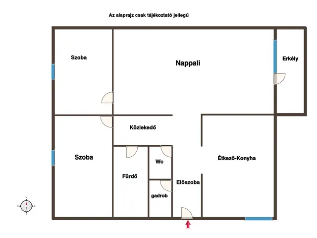 Eladó lakás Budapest IV. kerület 68 nm