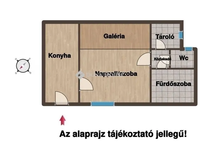 Eladó lakás Budapest VII. kerület 36 nm