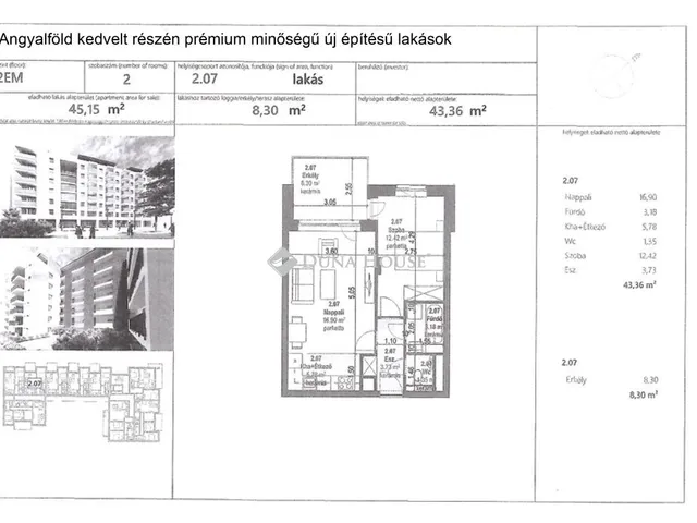 Eladó lakás Budapest XIII. kerület, Angyalföld 40 nm