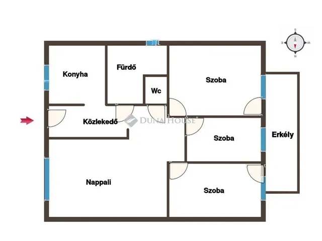 Kiadó lakás Budapest III. kerület, Csillaghegy 90 nm