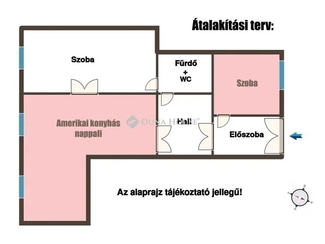 Eladó lakás Budapest V. kerület 73 nm