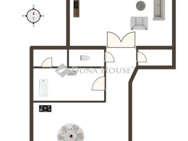 Eladó lakás Budapest XIII. kerület, Újlipótváros 45 nm