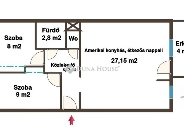 Eladó lakás Budapest III. kerület 55 nm