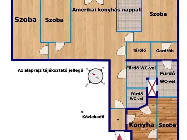 Eladó lakás Budapest IX. kerület, Belső Ferencváros 121 nm