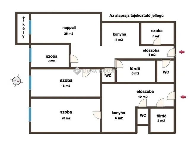 Eladó lakás Budapest VII. kerület 129 nm