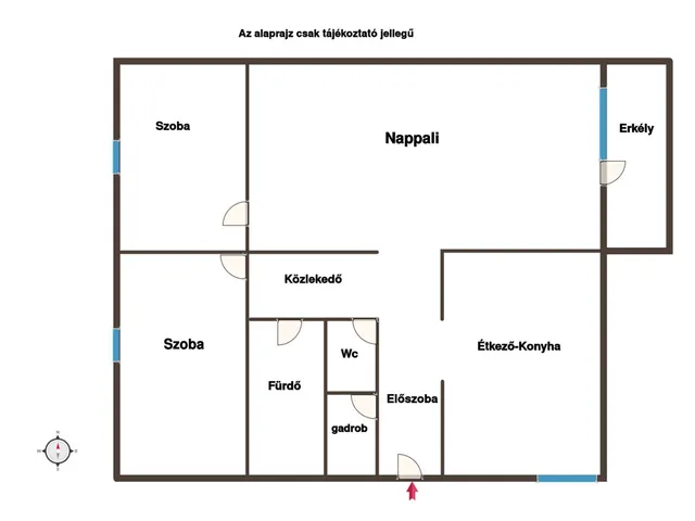 Eladó lakás Budapest IV. kerület 68 nm