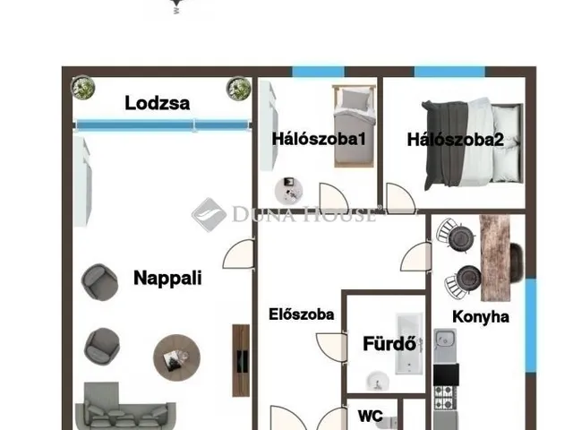 Eladó lakás Budapest III. kerület 50 nm