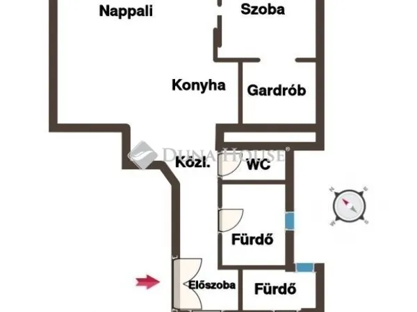 Eladó lakás Budapest V. kerület 96 nm