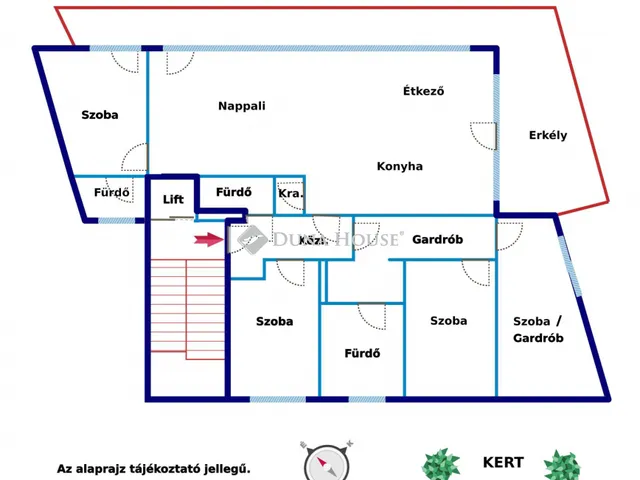 Eladó lakás Budapest II. kerület 149 nm