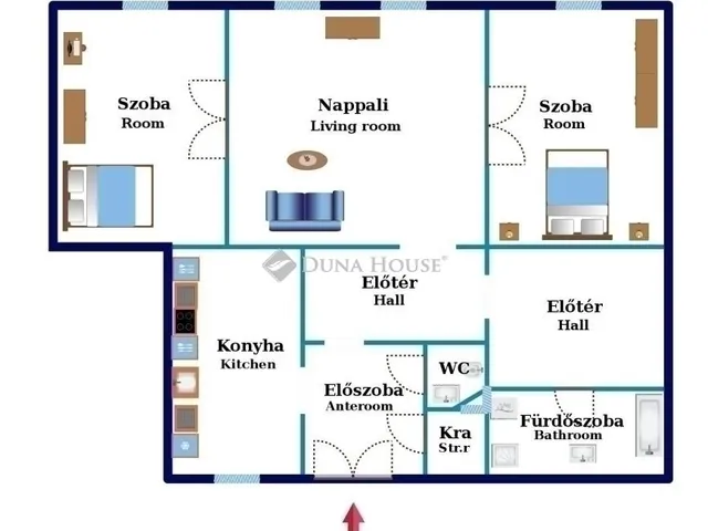 Eladó lakás Budapest VII. kerület 106 nm