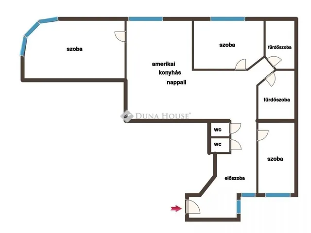 Eladó lakás Budapest VII. kerület 90 nm