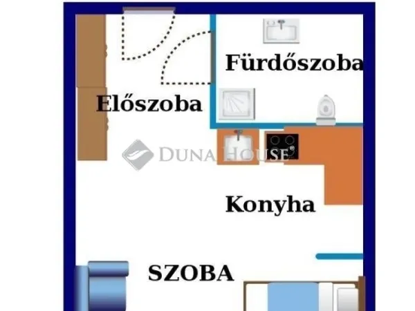 Eladó lakás Budapest VII. kerület 32 nm