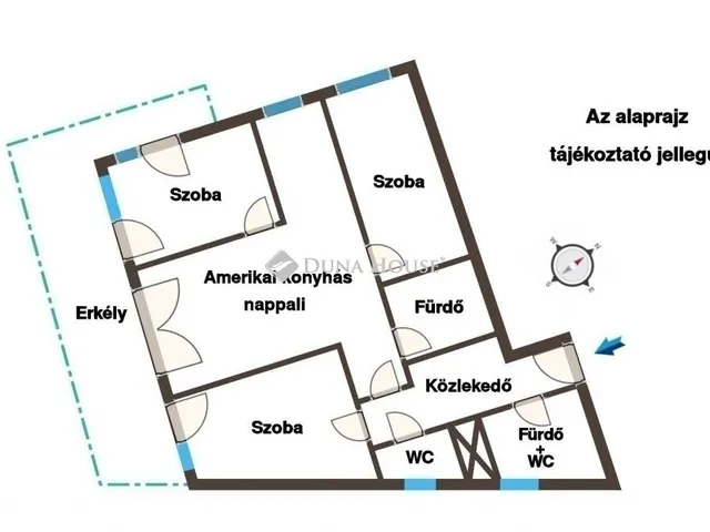 Eladó lakás Budapest XIII. kerület 81 nm