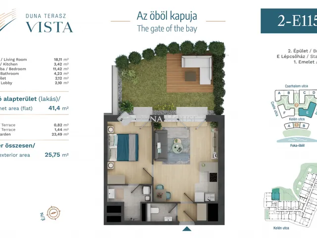 Eladó lakás Budapest XIII. kerület 41 nm