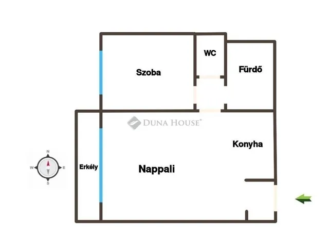 Eladó lakás Budapest XIII. kerület 41 nm